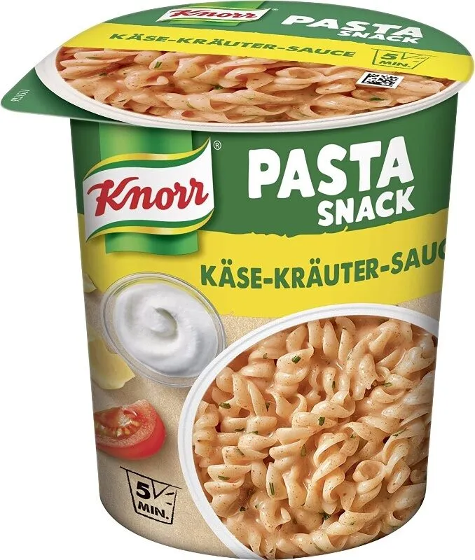 Pasta Snack Käse-Kräuter-Sauce