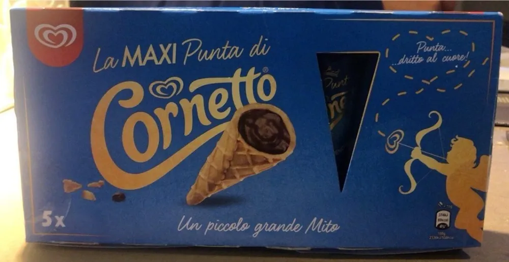La maxi punta di cornetto
