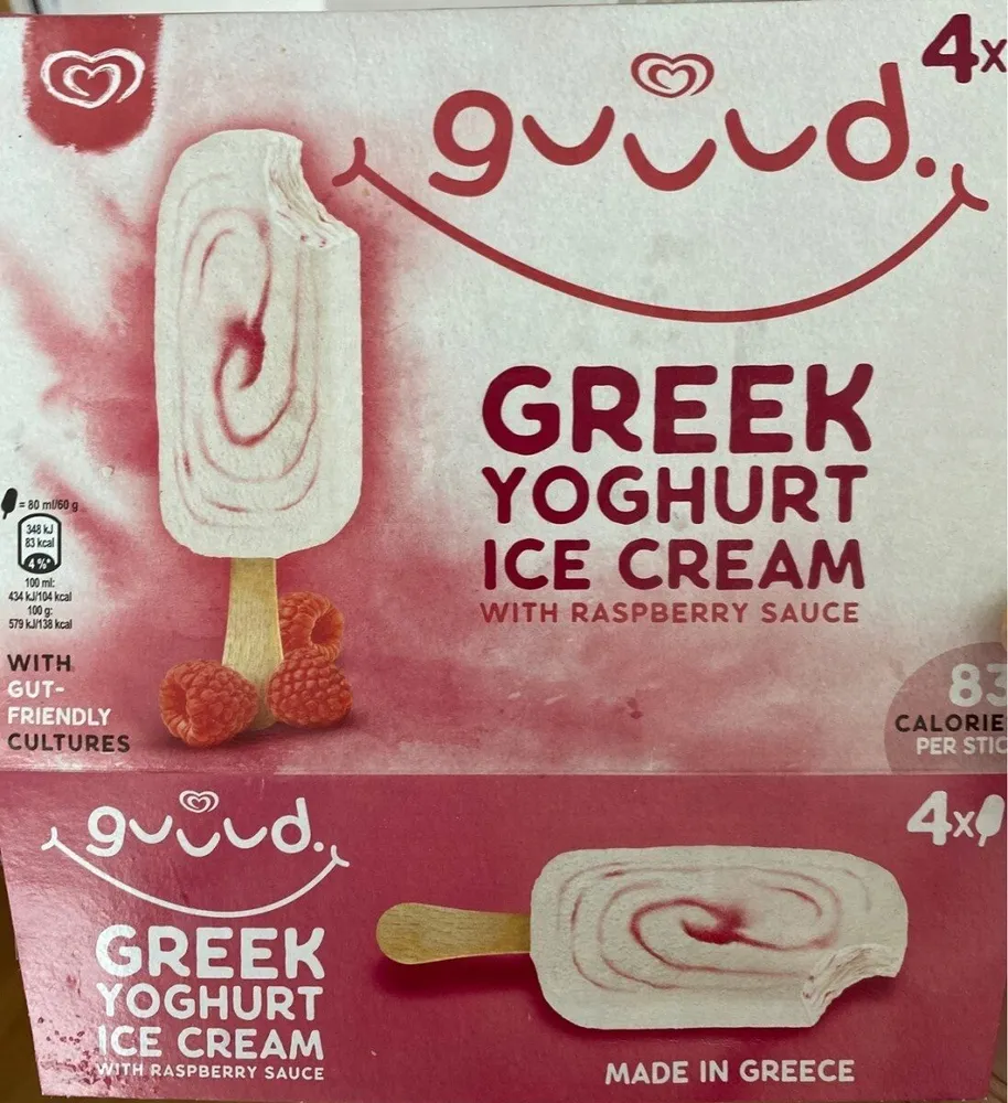 Greek yogurt ice cream