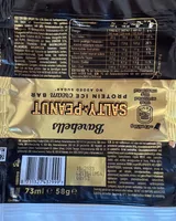 salty, peanut protein Ice cream