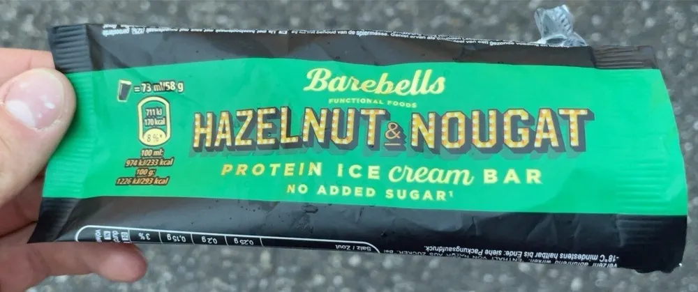 Hazelnut & Nougat Protein Ice Cream Bar