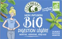 Elephant Mon Infusion Bio Digestion Légère 20 Sachets
