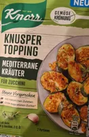 Knorr Knusper Toping -Zucchini-