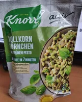 Vollkorn Hörnchen Mit grünen pesto