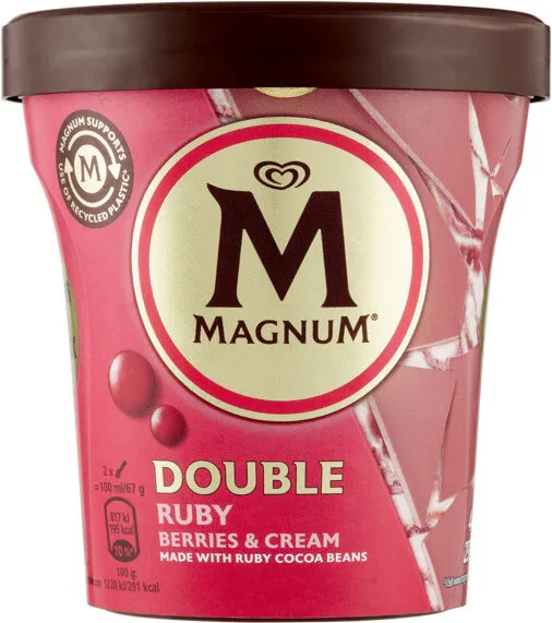Double ruby berries & cream