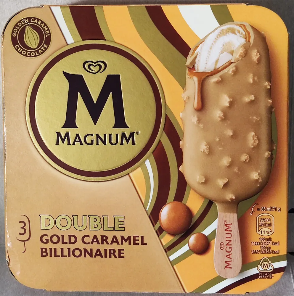 DOUBLE GOLD CARAMEL BILLIONAIRE