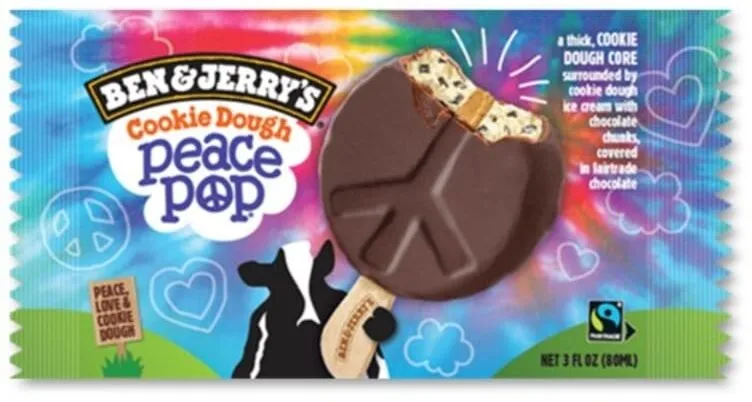 Cookie Dough Peace Pop