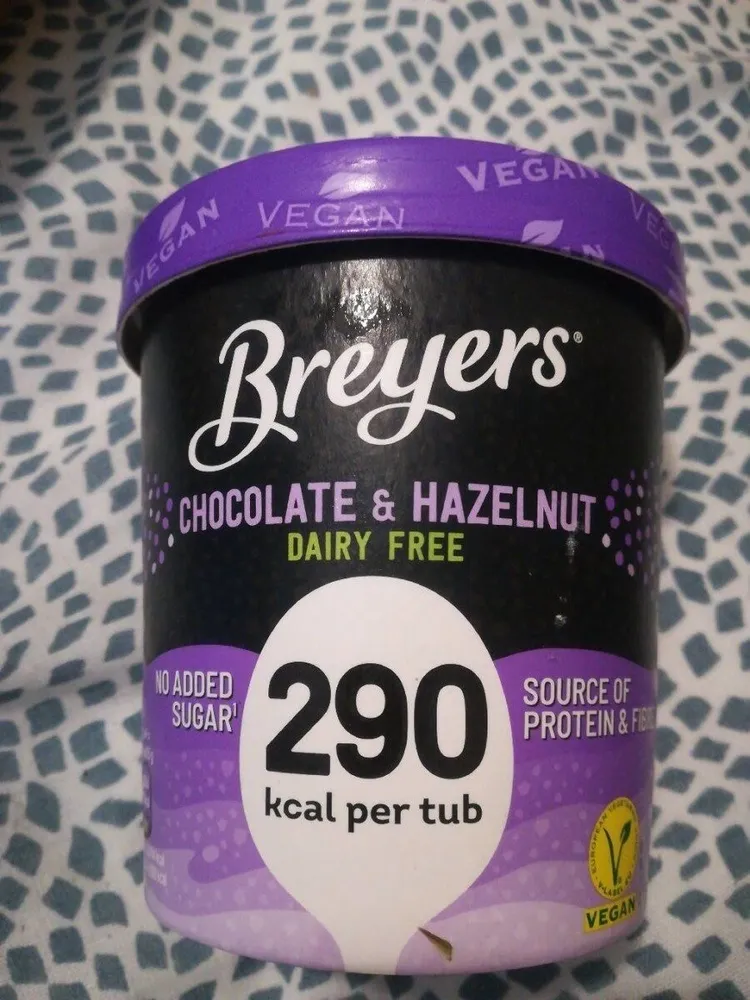 Breyers chocolate & hazelnut