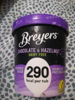 Breyers chocolate & hazelnut