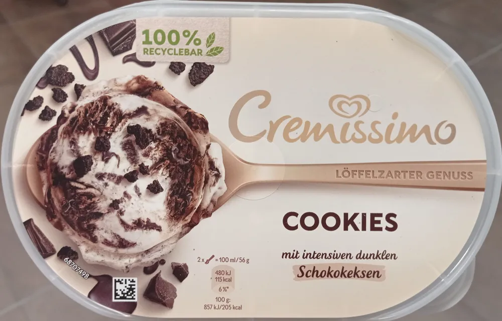 Cremissimo - Cookies