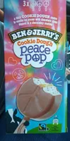 Ben&Jerry's Cookie Dough Peace Pop 3stk
