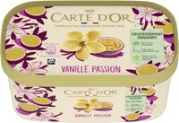 Crème glacée vanille fruit de la passion