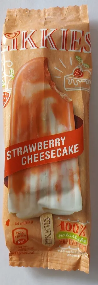 Likkies Strawberry Cheesecake Eis