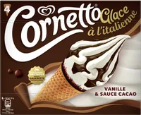 Cornetto Glace à l'Italienne Vanille & Cacao