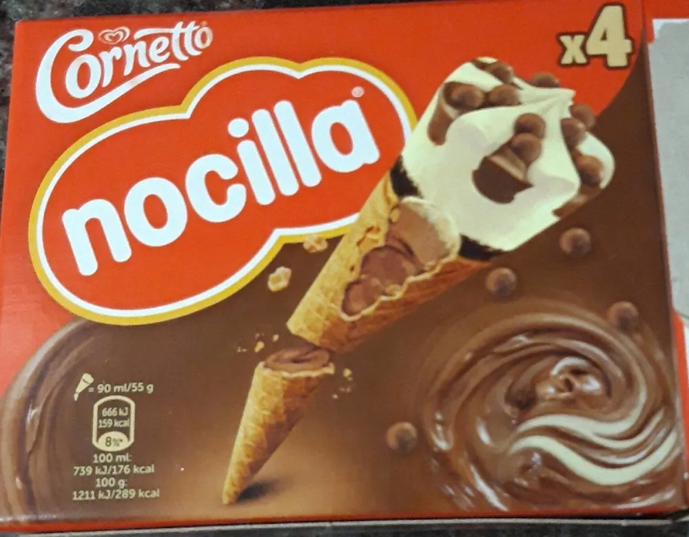 Cornetto nocilla