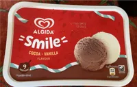 Glace smile chocolat vanille