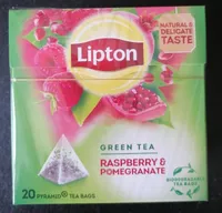 Lipton green tea raspberry and pomegranate