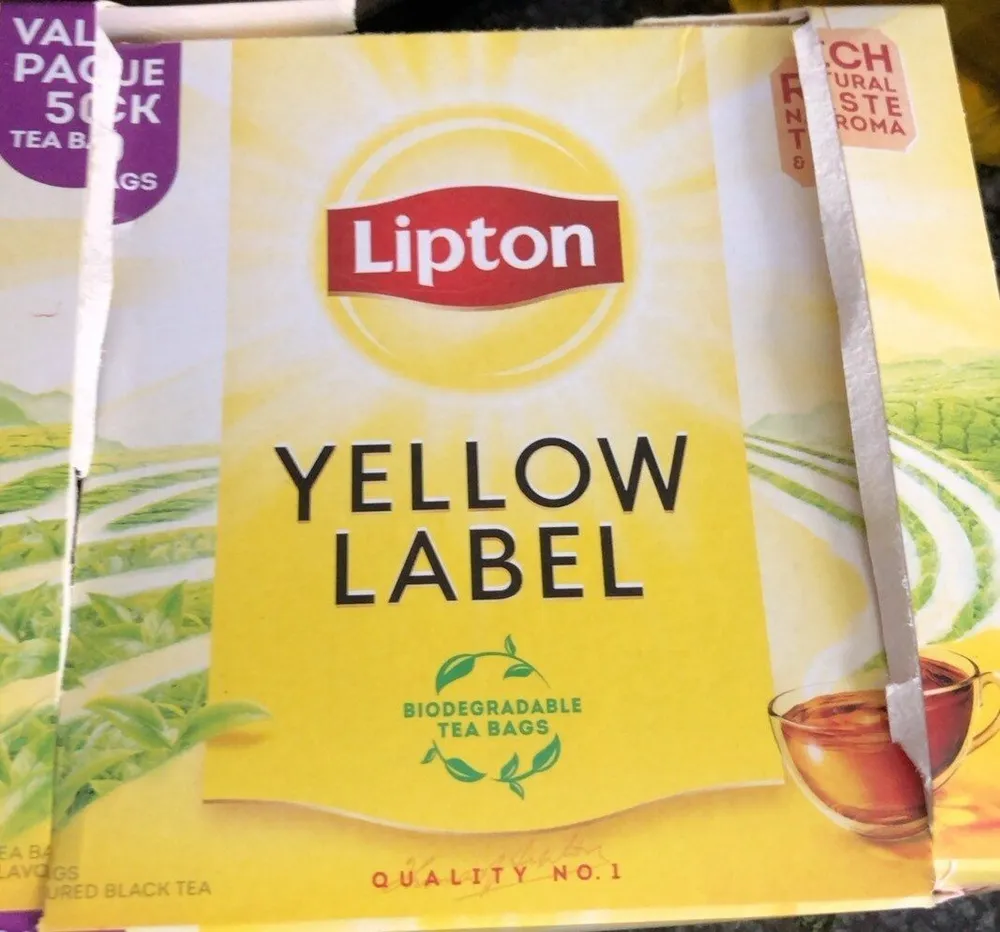 Yellow label