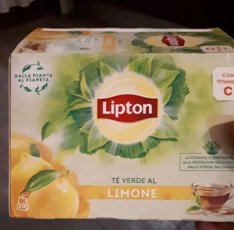 Tè verde al limone