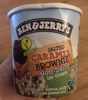 Salted caramel brownie non-dairy