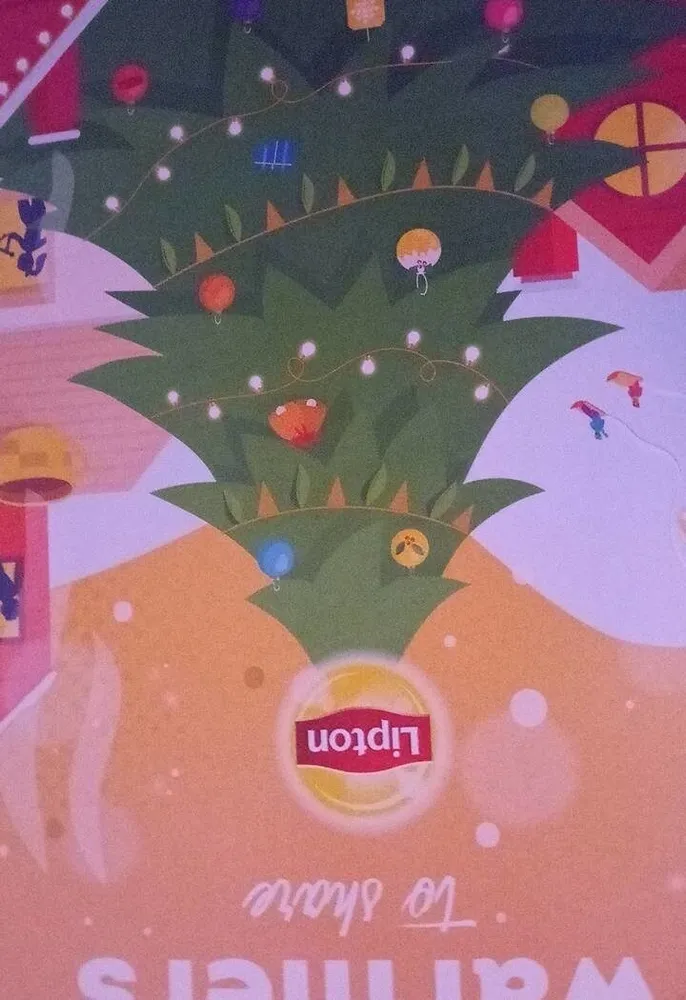 Calendario dell'avvento Lipton