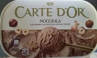 Gelato Nocciola con granella di nocciole appena tostate