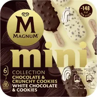 Magnum Glace Bâtonnet Mini Collection Cookie Mix 6x55ml