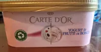 Gelato yogurt e frutti di bosco