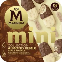 Magnum Glace Bâtonnet Mini Amande Remix 6x55ml
