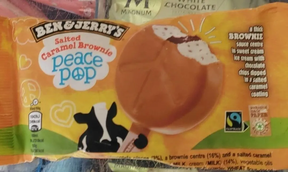 Salted Caramel Peace Pop