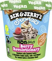 Ben & Jerry's Glace en Pot Vegan Sundae Berry Revolutionary 427ml