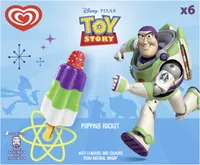 Max Disney Glace Bâtonnet Enfant Buzz l'Éclair 6x55ml