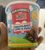 Ben & Jerry's Ice Cream Dessert CHOCOLATEY LOVE A-FAIR 465 ML