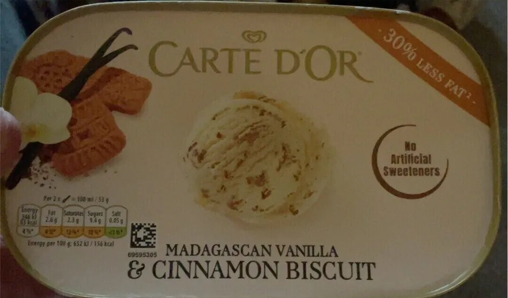 Vanilla and biscuit