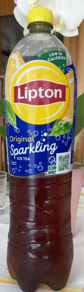 Ice tea pétilant