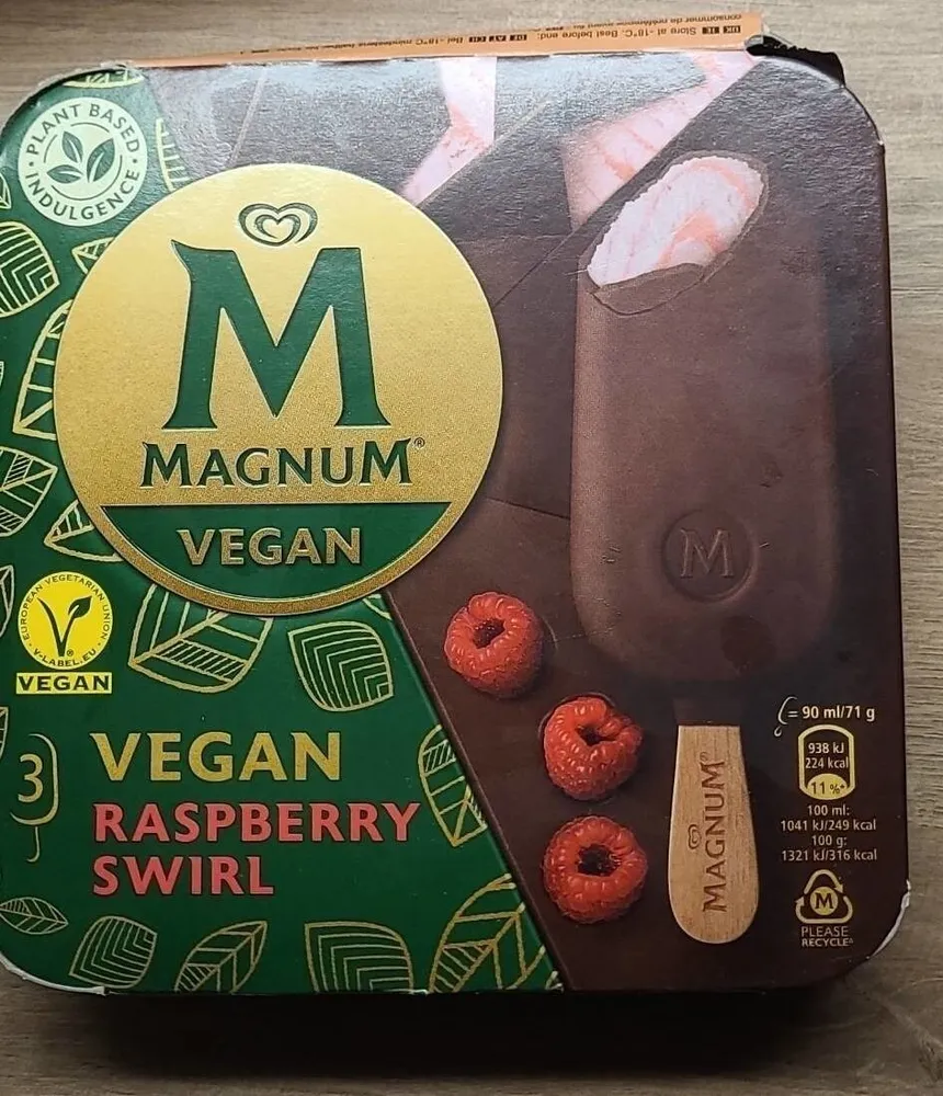 Magnum Vegan Raspberry Swirl