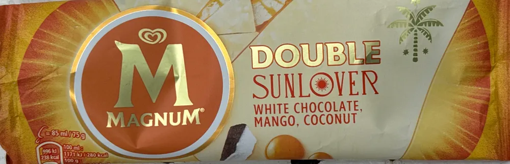 Double Sunlover White Chocolate, Mango, Coconut