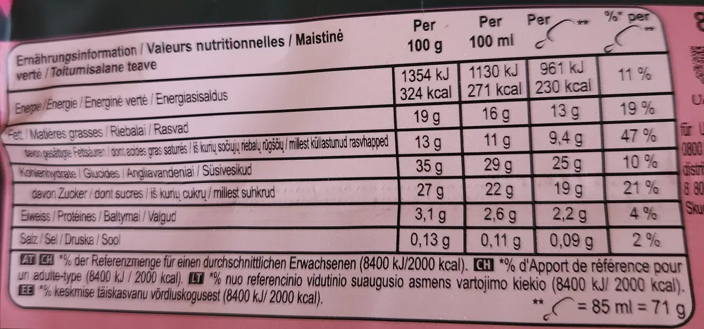 Magnum double raspberry