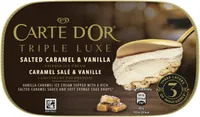 Carte D'Or Glace Triple Luxe Caramel Salé & Vanille 650ml