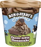 Ben & Jerry's Glace en Pot Sundae Choco-lotta Cheesecake 427ml
