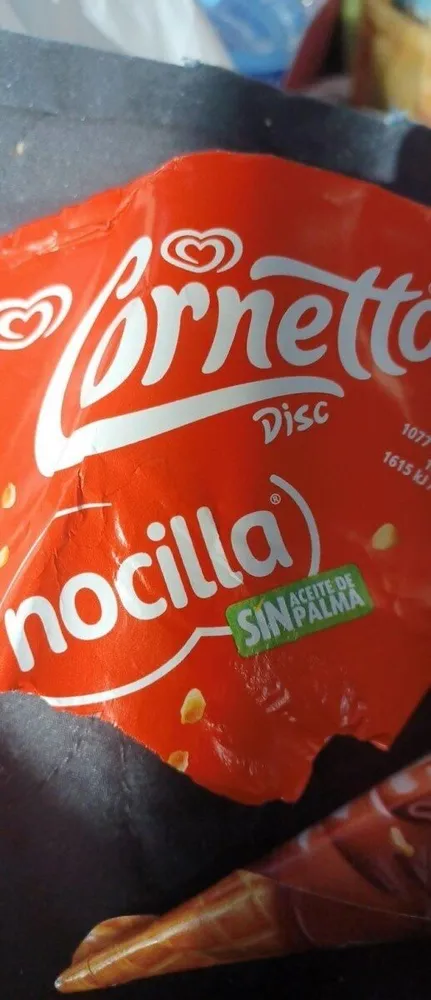 Cornetto nocilla