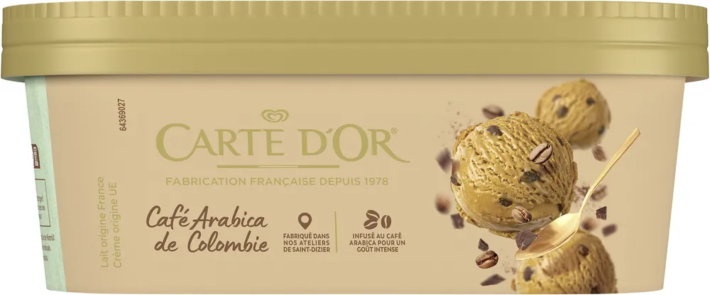 Glace Café Arabica de Colombie
