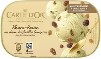 Glace Rhum raisin