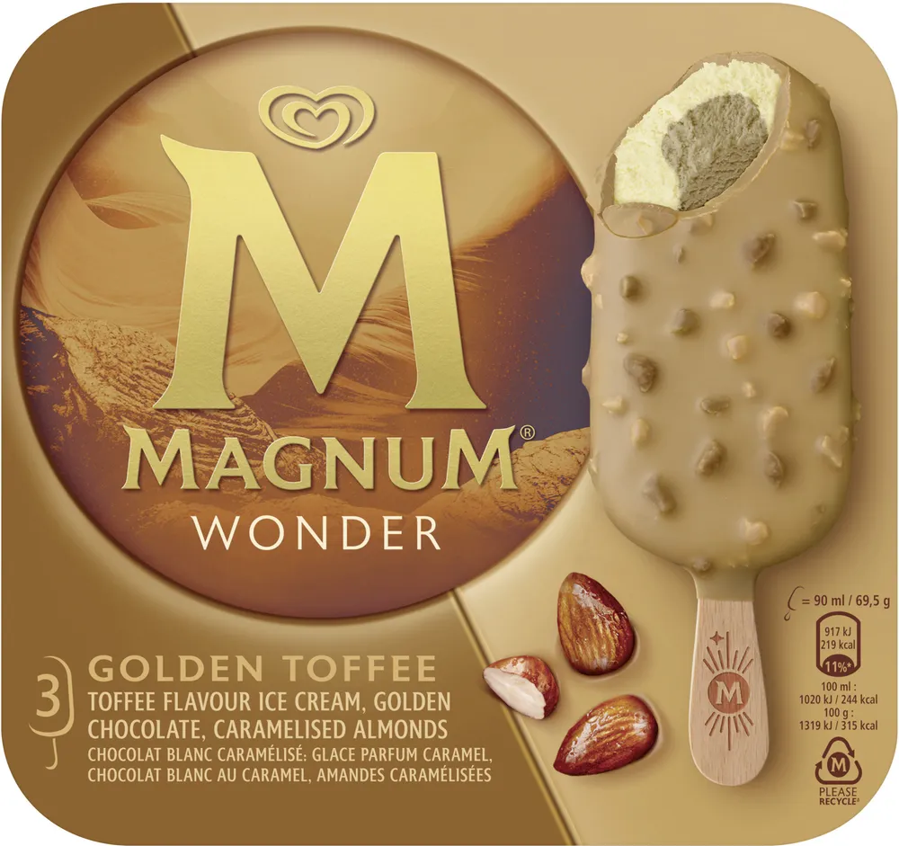 Magnum Wonder Golden Toffee