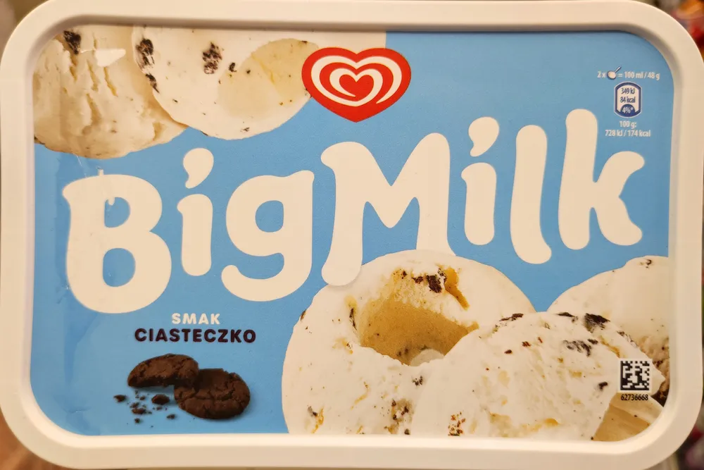 Bigmilk smak ciasteczko