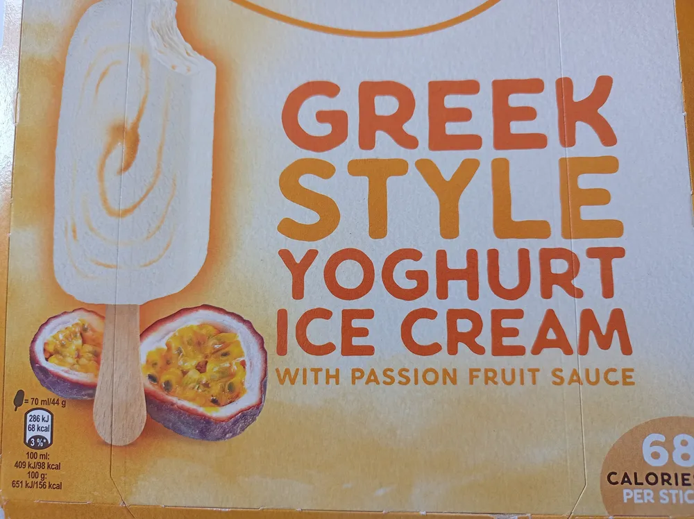 Greek Style Yoghurt Ice Cream
