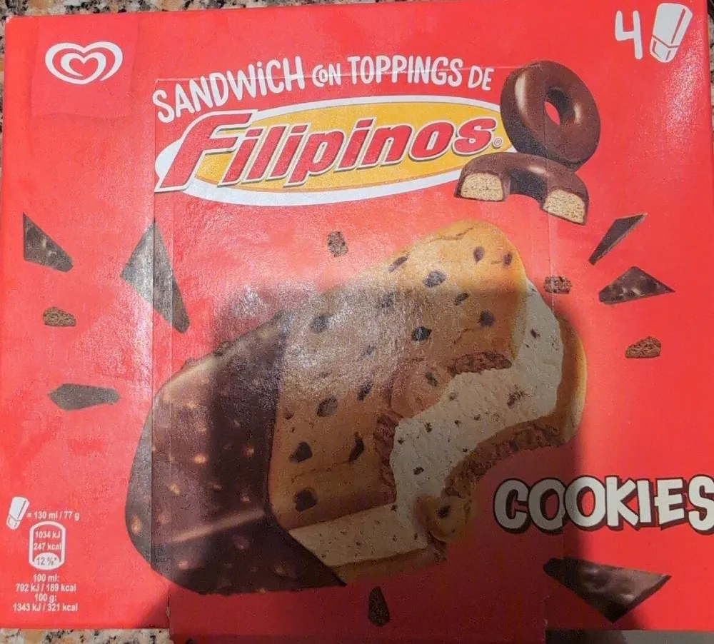 Filipinos Ice Cream Sandwiche