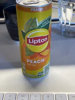 H LOW IN CALORIES LLLL Lipton PEACH ICE TEA SCAN &