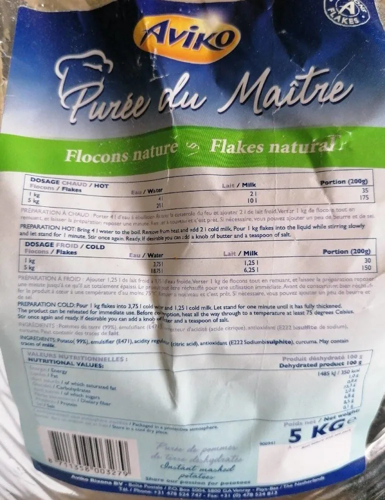 Purée du Maître