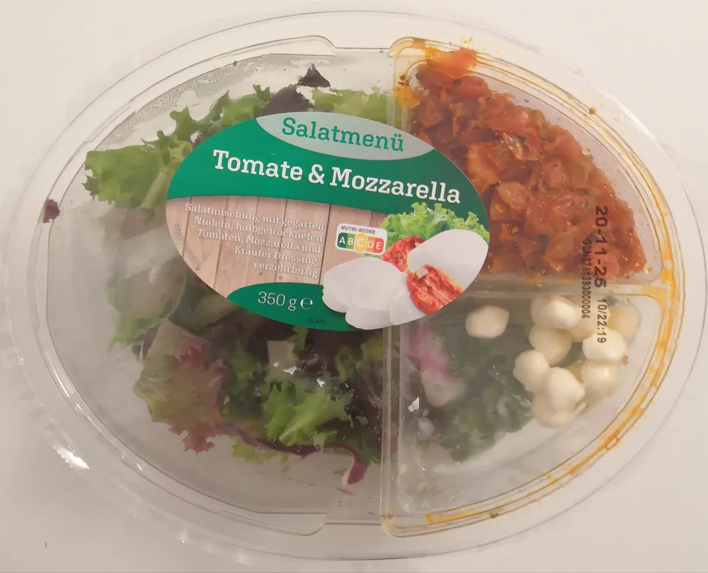 Salatmenü Tomate & Mozzarella